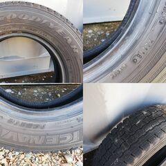 廃タイヤ145R12 LT 4本 2018年製の画像