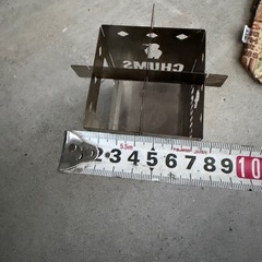 チャムス　ミニ焚き火台　（非売品）の画像