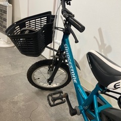【ジモティー割】ブリヂストン 子供用自転車 14インチ 補助輪付き ECO KIDS（ID1611）の画像