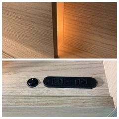 【セットでお安くお譲りします】ニトリ　シングル　ベッドフレーム　収納付き　N-sleep　ベッドマットレスの画像