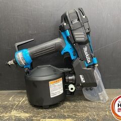 【久留米】【引き取り限定】【未使用品】makita マキタ AN636HM 高圧エア釘打 カラー:青 65mm 使用空気圧力:1.18-2.26MPa 付属品・ケース有の画像