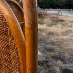 ラタンの3連間仕切り。の画像