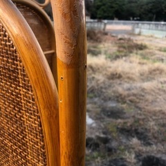 ラタンの3連間仕切り。の画像