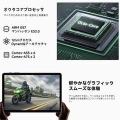 【新品未使用】android16 タブレット Wi-Fiモデル 64GB 24GBの画像