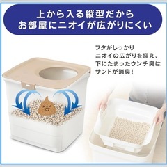 猫トイレの画像