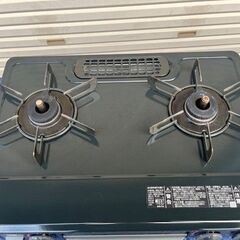 「リンナイ ガスコンロ KG35N8KL｜LPガス用｜2口・グリル付き」の画像