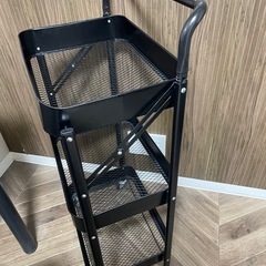 黒スチールワゴン　凹みあり12/21-23の画像