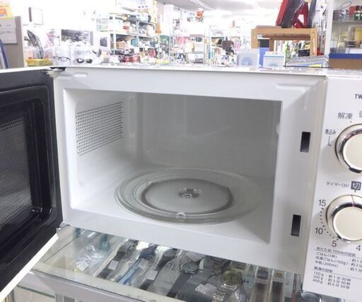 電子レンジ 2019年製 温め専用 50Hz専用 17L ターンテーブル DR-D429 ツインバード キッチン家電☆ 札幌市 北区 