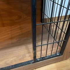 天板付き 犬用ゲージ の画像