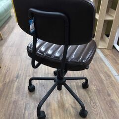 【ジャングルジャングル広陵店】ニトリ　ワークチェア　ブラウン　フェイクレザーの画像