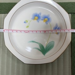 花柄　デザート皿　5枚セットの画像