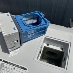 【超最安値】👑2022年製SHARPドラム式洗濯乾燥機　単身最適ES-S7G 配達無料！の画像