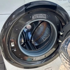 【超最安値】👑2022年製SHARPドラム式洗濯乾燥機　単身最適ES-S7G 配達無料！の画像