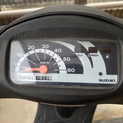 【取引中】スズキ レッツ2  原付 自賠責ありの画像