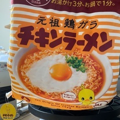 チキンラーメンリュックの画像