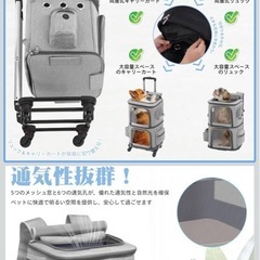 ペットキャリー　未使用の画像