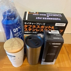 新品未使用　TULLY'S. ZOJIRUSHI. POCARIなどステンレスマグカップ、タンプラーまとめての画像