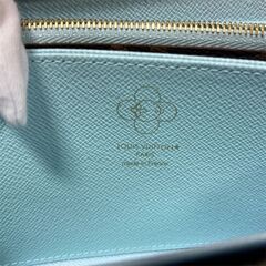 【美品‼】 ルイヴィトン 長財布 モノグラム ヴィヴィエンヌ ジッピー・ウォレット M12223 ラウンドファスナー ブルーの画像