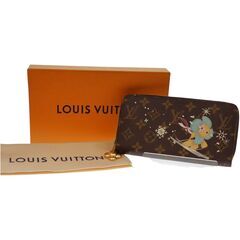 【美品‼】 ルイヴィトン 長財布 モノグラム ヴィヴィエンヌ ジッピー・ウォレット M12223 ラウンドファスナー ブルーの画像