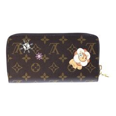 【美品‼】 ルイヴィトン 長財布 モノグラム ヴィヴィエンヌ ジッピー・ウォレット M12223 ラウンドファスナー ブルーの画像