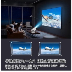 プロジェクター 家庭用プロジェクター 小型プロジェクターの画像