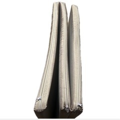 折りたたみマットレス ブラウンの画像