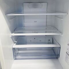 高年式!2021年製! AQUA/アクア 3ドア冷凍冷蔵庫 272L AQR-27K(W) ウォームホワイト 右開き 中古家電 店頭引取歓迎 R10249の画像