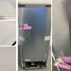 高年式!2021年製! AQUA/アクア 3ドア冷凍冷蔵庫 272L AQR-27K(W) ウォームホワイト 右開き 中古家電 店頭引取歓迎 R10249の画像