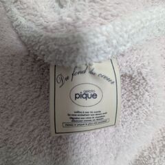 ジェラートピケ　マフラー　手袋の画像