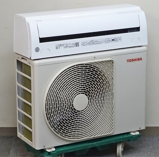(53)TOSHIBA【RAS-J281M】東芝 マジック洗浄熱交換器 ルームエアコン おもに10畳用 2022年製 取付販売