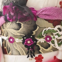 振袖　帯締めの画像