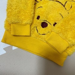 プーさん　モコモコトレーナー　90cmの画像