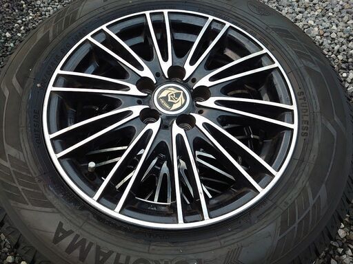 決まりました！！★スタッドレスタイヤ195/65R15（アルミホイール付）5H×100★