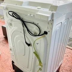 アイリスオーヤマ 乾燥機能付きドラム式洗濯機 HDK832A 2021年製  [洗濯8.0kg /乾燥3.0kg /ヒーター乾燥 /左開き]の画像