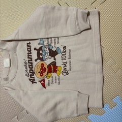 お話中☆アンパンマン　トレーナー90cm☆の画像