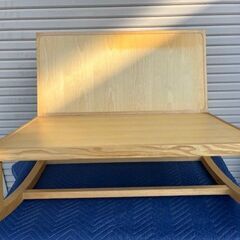 「ACTUS エホン EHON ロッキングチェア／2人掛け／無垢材」の画像