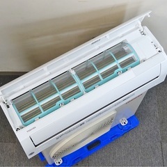 (54)TOSHIBA【RAS-J221M】東芝 マジック洗浄熱交換器 ルームエアコン おもに6畳用 2022年製 取付販売の画像