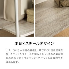 無料引渡し日あり！超美品☆ハンガーラック　の画像