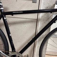 WEEKEND BIKES クロスバイク 700C ブラックの画像