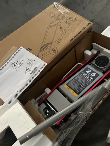 2.5t アルミ フロアジャッキ 新品！