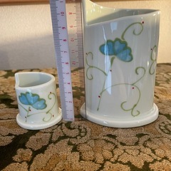 有田焼 陶器 箸立て 楊枝立ての画像