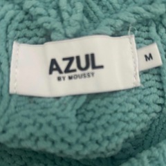 新品未使用　AZUL ニットセーターMの画像
