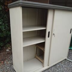 ★タクボ収納庫　幅160cm　高さ148cm　奥行53cm★の画像