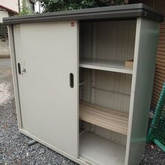 ★タクボ収納庫　幅160cm　高さ148cm　奥行53cm★の画像