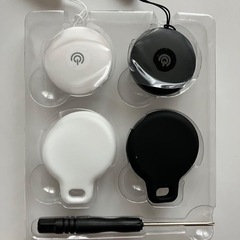 新品未使用 
エアタグ 紛失防止タグ スマートトラッカー 2個セット iPhone Appleデバイス互換性あり　の画像