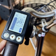 満充電で最大90km走行できます(美品)アサヒ自動自転車の画像
