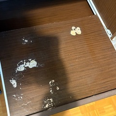 炊飯器、電子レンジ、電気ポット、食器棚まとめての画像