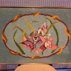 手作り刺繍絵画　　　の画像