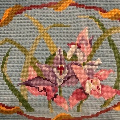 手作り刺繍絵画　　　の画像