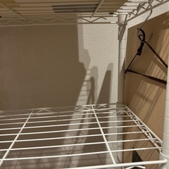 【11/30】ニトリ　スチールラック　白　棚の画像